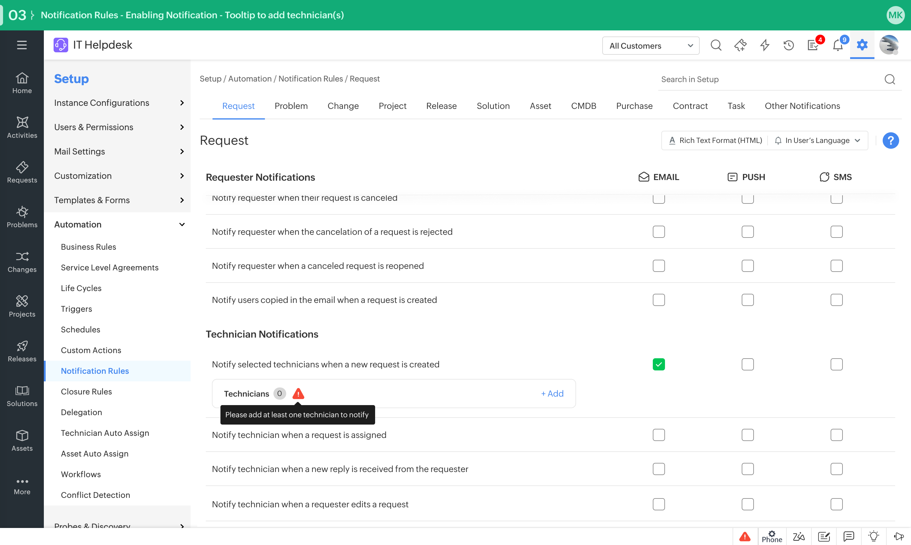 ManageEngine ServiceDesk Plus
